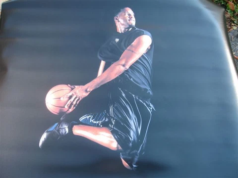 Tracy McGrady Nike Sports Poster NEW San Antonio Spurs Cover