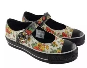 Converse Floral Mary Jane Platform Floral Blocking Platform All Star Size 8 - Picture 1 of 13
