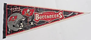 seltener 1997 Wincraft Tampa Bay Buccaneers Fußball Wimpel FEEL THE POWER 9,95 $ - Bild 1 von 4