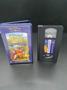 DISNEY THE MAGICAL WORLD OF WINNIE THE POOH PAL VHS VIDEO KIDS CHILDREN - Picture 1 of 6