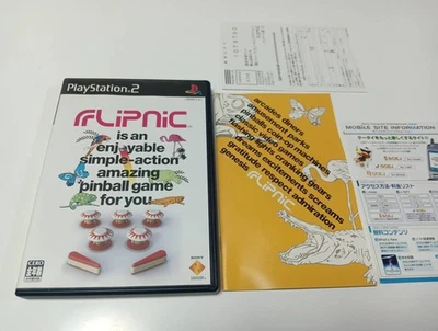 Flipnic PS2 Sony PlayStation 2 Japan Import Free shipping FedEx DHL Tested - Image 1 of 4