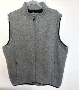 Peter Millar Fleece Weste Herren grau Full Zip Element E4 Wärme Golf Gr. XL - Bild 1 von 9