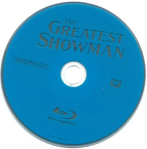 The Greatest Showman (Blu-ray, 2017) Just the Movie Disc, FREE SHIPPING USA - Picture 1 of 3