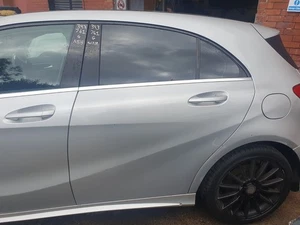 Mercedes A-Class W176 2012 -2018 N/S Passenger Rear Complete Door in Silver 761 - Picture 1 of 17