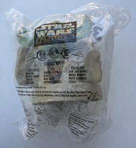 Star Wars Episode 1 Yoda Cup Topper Only (No Cup) 1999 Taco Bell Pizza Hut KFC - Picture 1 of 3