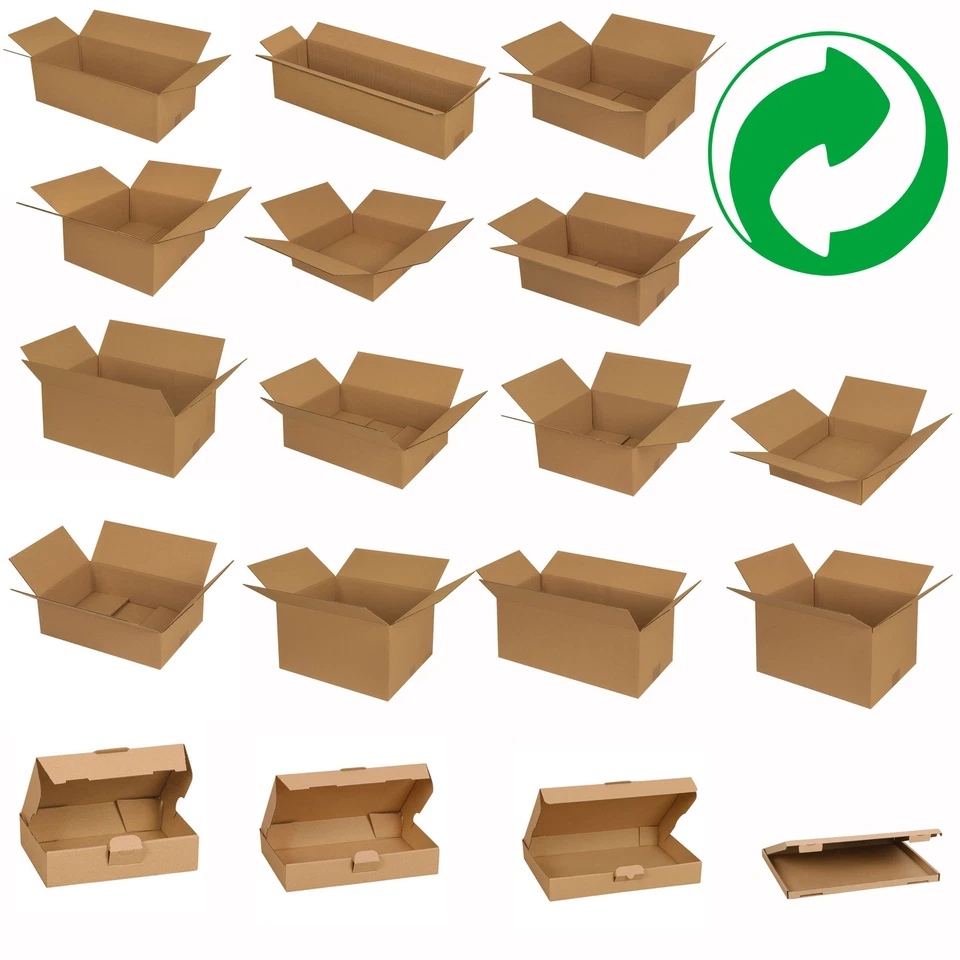 Karton Faltkartons Großbriefkartons Maxibriefkartons Verpackungen Versandkartons - Bild 1 von 4