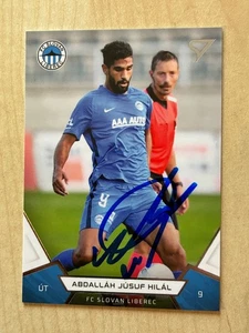 Autogramm ABDALLAH JUSUF HILAL-Slovan Liberec-NS BAHRAIN-AFC Cup-signed-AK - Picture 1 of 2