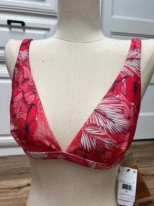Top de bikini Volcom Sea U Soon Halter Eco True Swim para mujer talla M y L - Imagen 1 de 9