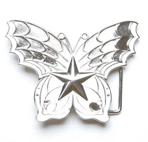 Silver Star Belt Buckle - Picture 1 of 1