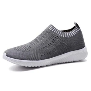 Women's Lightweight Casual Walking Athletic Shoes Breathable Mesh Work Slip-o... - Picture 1 of 6