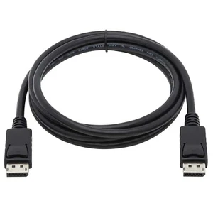 DisplayPort Cable v1.3 / v1.4 Laptop PC to TV Monitor Lead 8k 4k 1.8 Metre - Picture 1 of 3