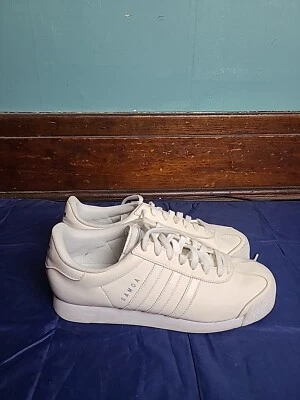 Adidas Triple White Samoa OG Low Top Women's Size 9.5-Clean - Image 1 of 4