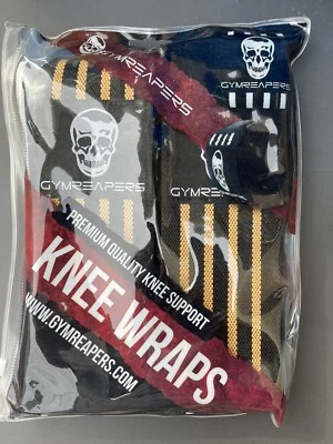 🔥 Gym Reaper • Knee Wraps • Support - Image 1 of 3