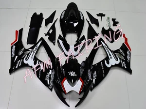 Black White Red ABS Injection Mold Bodywork Fairing Kit for GSXR600/750 2006 07 - Picture 1 of 7