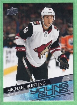 2020-21 UD Extended Series Young Guns #727 Michael Bunting Arizona Coyotes - Image 1 of 2