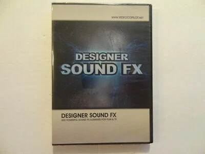 Designer Sound FX - Movie Trailer Sound FX & Elements - Video Copilot - DVD  NEW - Image 1 of 2