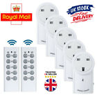 1-5 Remote Control Sockets Wireless Switch Home Mains Power Outlet Pack UK Plug