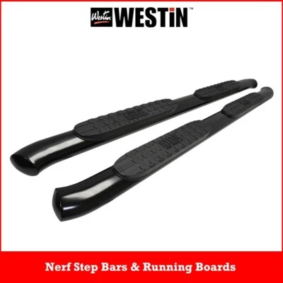 Barras de peldaños Westin Pro Traxx 4" ovaladas Nerf para Nissan Frontier 2022-2024 doble cabina Foto 1 de 4