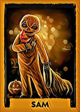 Sam Custom Art Trading Card "Read Description"