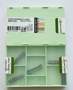 WALTER Einstechen und Stechdrehen GX30-5E800N12-UD4 WKP23S NEU 5 Stück. - Picture 1 of 2