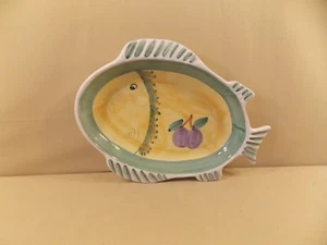 Colorful 15" Fish Platter - Picture 1 of 5