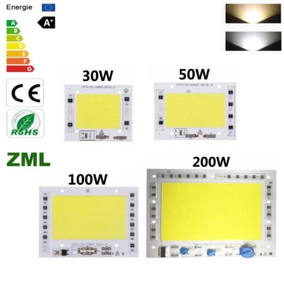 50W100W150W 200W LED Chip AC240V Input Integrated Smart IC Driver Floodlight COB - Image 1 of 4
