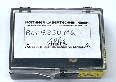[9 Pcs] Roithner LaserTechnik RLT9830MG, 980 nm, 30 mW, sm, 5.6 mm Laser Diode - Photo 1/3