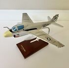 Va-35 A-6A Intruder 1/48 Scale Desk Model Display With Missiles + Stand + Photo!