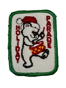 Parche vintage de oso baterista Girl Scouts Holiday Parade - Imagen 1 de 5