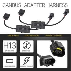 Bombilla LED H13 actualización advertencia libre de errores resistencia de carga decodificador - Imagen 1 de 10