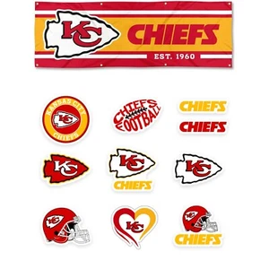 Sticker Label Tags, K City Chiefs Stickers, Pack Of 9, Waterproof Sticker Decals - Picture 1 of 3