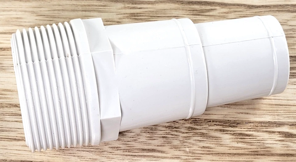 Adaptador de manguera de 1-1/4 a 1-1/2 pulgadas acoplador piscina y spa HIDROHERRAMIENTAS de SWIMLINE Foto 1 de 1