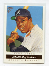 2003 TOPPS GALLERY # 3  HANK AARON , ATLANTA  BRAVES