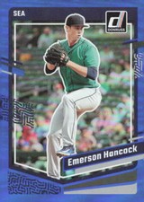 2023 Donruss Baseball Emerson Hancock #144    Holo Blue