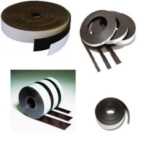 Magnetband, SK, anisotrop, Typ A + Typ B 1,5mm x 25,4mm x 3m Haftkraft 90 g/cm² - Bild 1 von 1