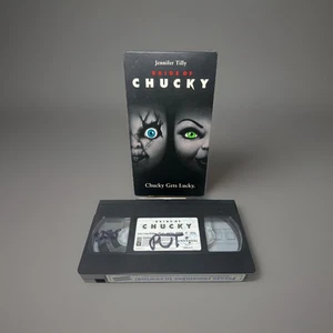 Jennifer Tilly Bride Of Chucky VHS Tape 1999 Horror Child's Play Halloween VG - Picture 1 of 16