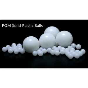 6.7mm White Set Delrin Polyoxymethylene POM Solid Plastic Balls 1000Pcs New * - Picture 1 of 5