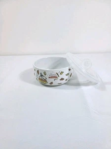 Peanuts New Snoopy Fall Food Storage Bowl Container 5.25” With Pressure Lid - Picture 1 of 12