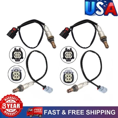 Sensor de oxígeno O2 aguas arriba+aguas abajo 4 piezas para Ford Explorer Flex Taurus 2016-2019 3,5 L Foto 1 de 4