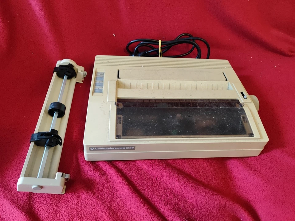 Drucker Commodore MPS 1230 mit Traktor - Bild 1 von 4