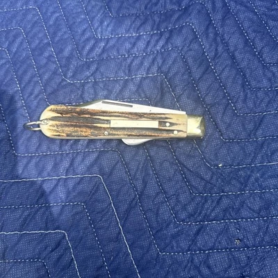 William Rogers Stag Lock-Knife - Sheffield, England - RARE - Image 1 of 4