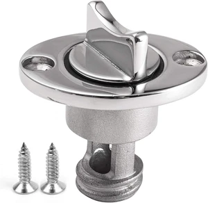 Tapon desague oval marino acero 316 con anillo sellado para orificio 1 pulgada - Bild 1 von 12