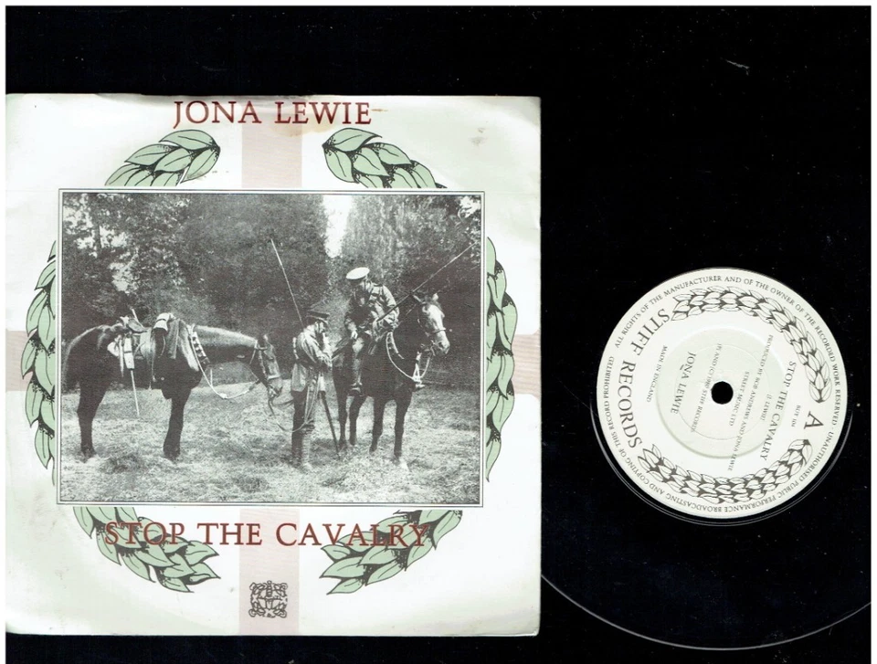 JONA LEWIE STOP THE CAVALRY 7 INCH VINYL SINGLE 1980 - Image 1 of 1