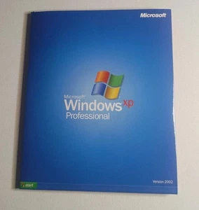 Microsoft Windows XP Professional W/Product Key CD Version 2002 Sp 2 All Manuals - Afbeelding 1 van 6