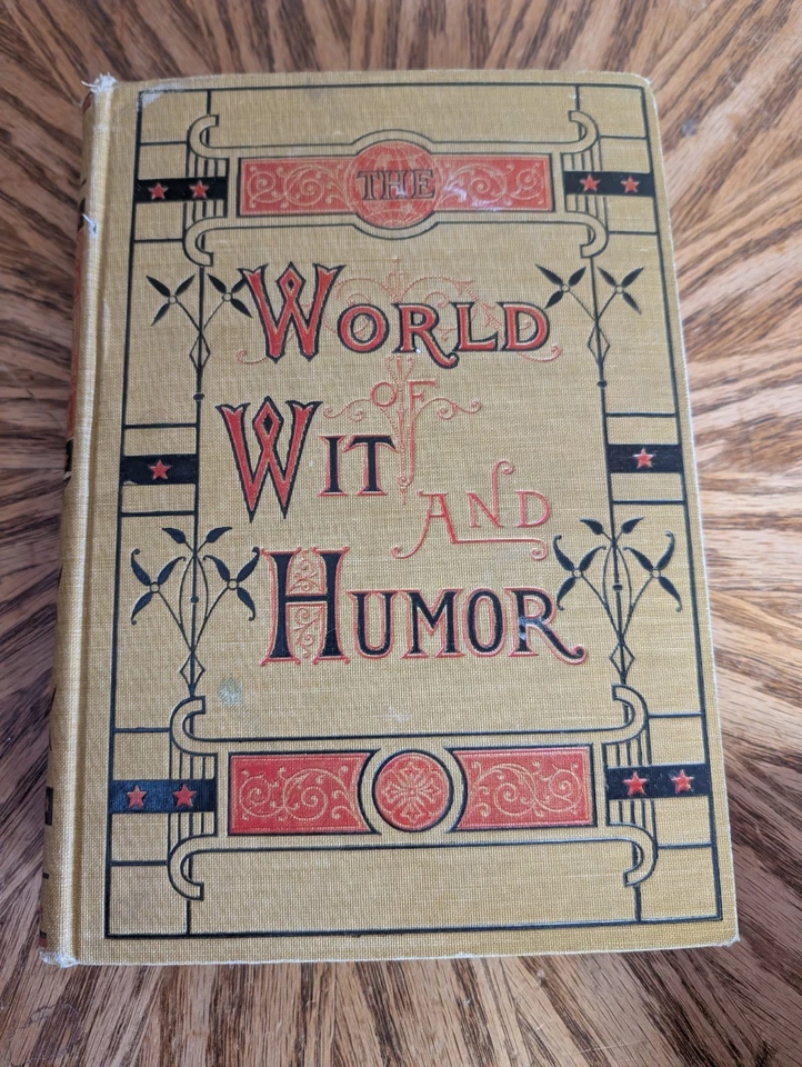 The World Of Wit And Humour Ca 1875 George M Fenn Illustrated Book Mark Twain &c Foto 1 de 4