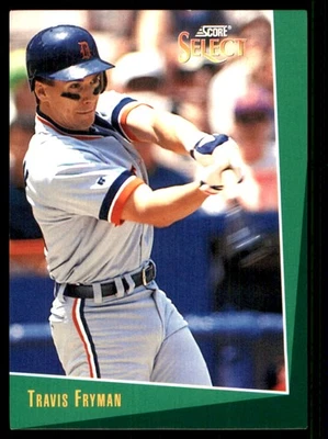 特拉维斯·弗莱曼 1993 年精选 #44 底特律老虎队 美国职棒大联盟 阅读 免运费 亲笔签名 Den — 第 1/2 张图片