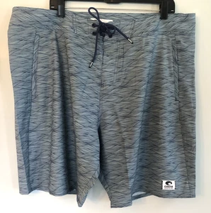 COSTA Men's Boardshorts TIDES PRINTED  Swells Deep Sea  Size 40  NWT 9" Inseam - Picture 1 of 6