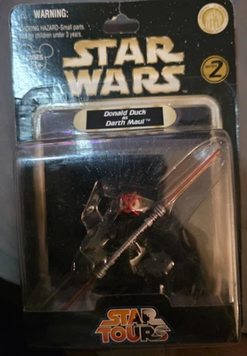 Экшн-фигурка Disney Star Wars Star Tours Donald Duck as Darth Maul серия 2 - Изображение 1 из 3