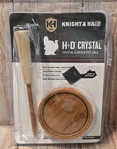  Knight And Hale Turkey Pot Call, KHT0201.  NEW/DAMAGED PACKAGE  - Picture 1 of 4