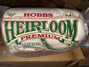 Hobbs Heirloom 80/20 Cotton-Poly Quilt Batting – Double Size 81" x 96" NEW - Picture 1 of 2